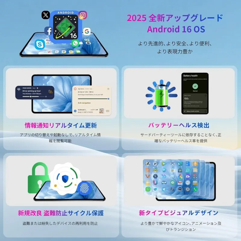 Android 16 OSの新機能