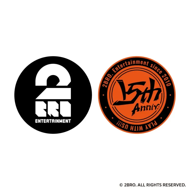 2BRO. 15th POP UP STORE コースター2枚セット