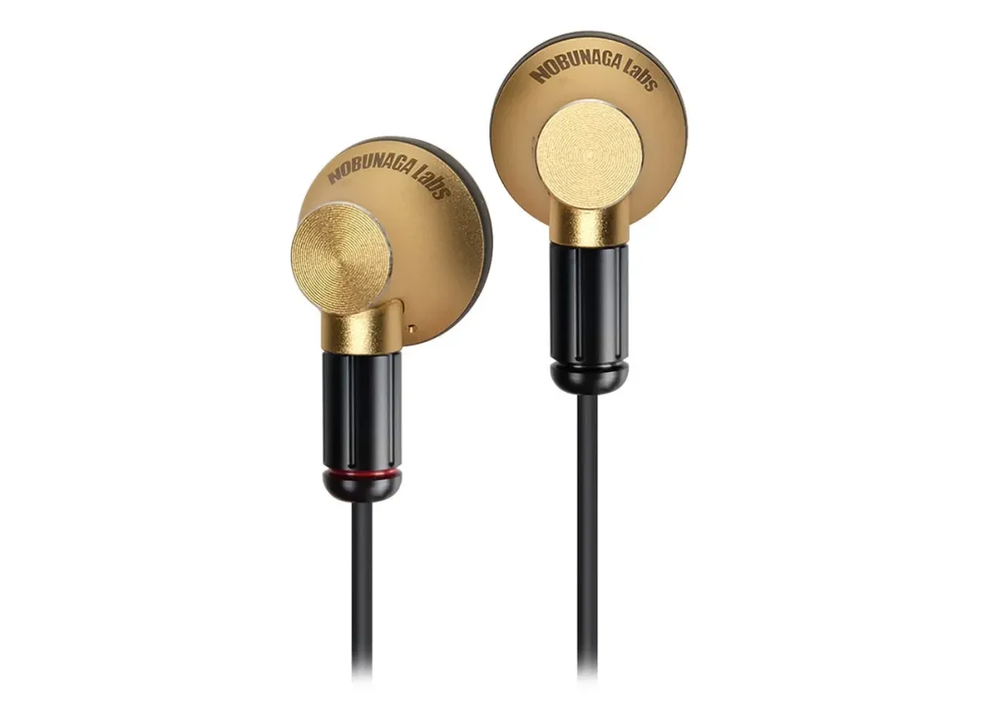 NOBUNAGA Labs ゴールドイヤホン
