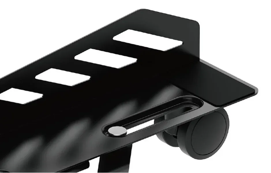 ズレ防止パッドのクローズアップ