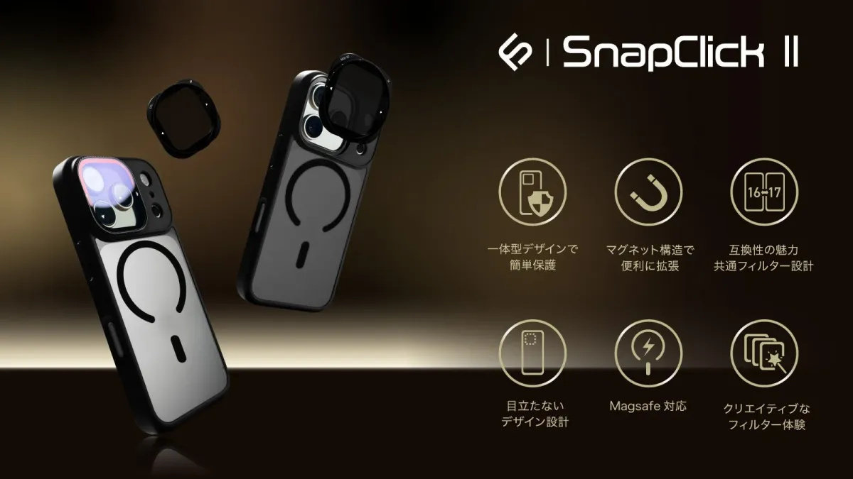 SnapClick IIの機能まとめ