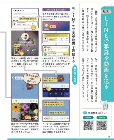 LINEでの写真・動画送信