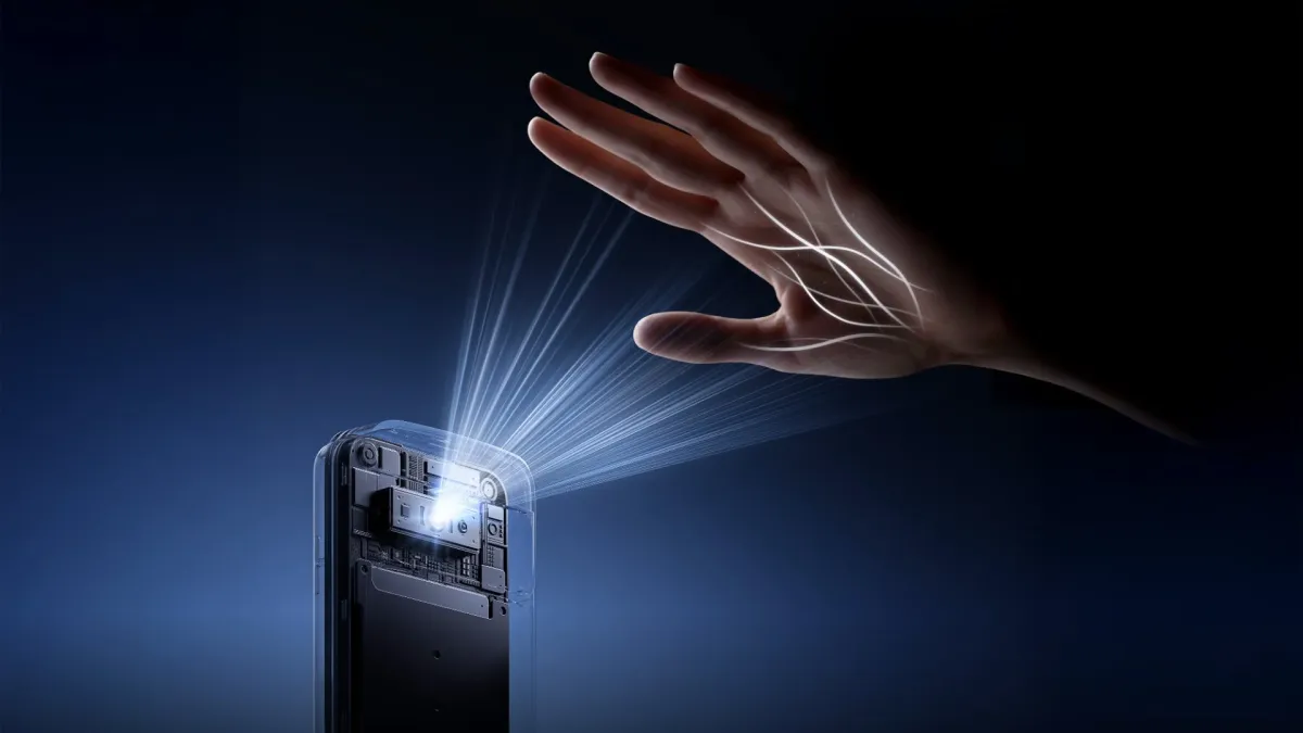 手のひら静脈認証