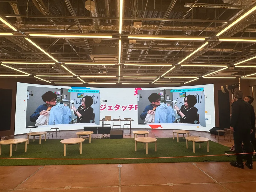 SHIBUYA Tech FESTIVALでのairmorn oneの展示