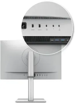 BenQモニター背面ポート