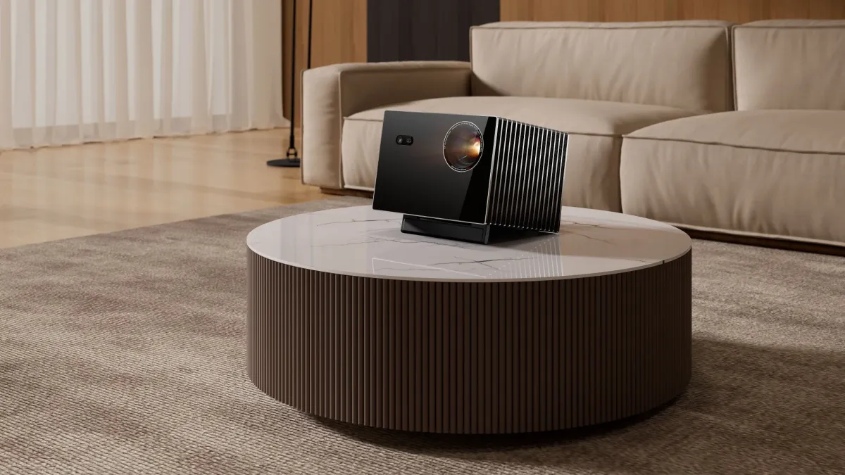 VisionMaster Maxが置かれたリビングルーム