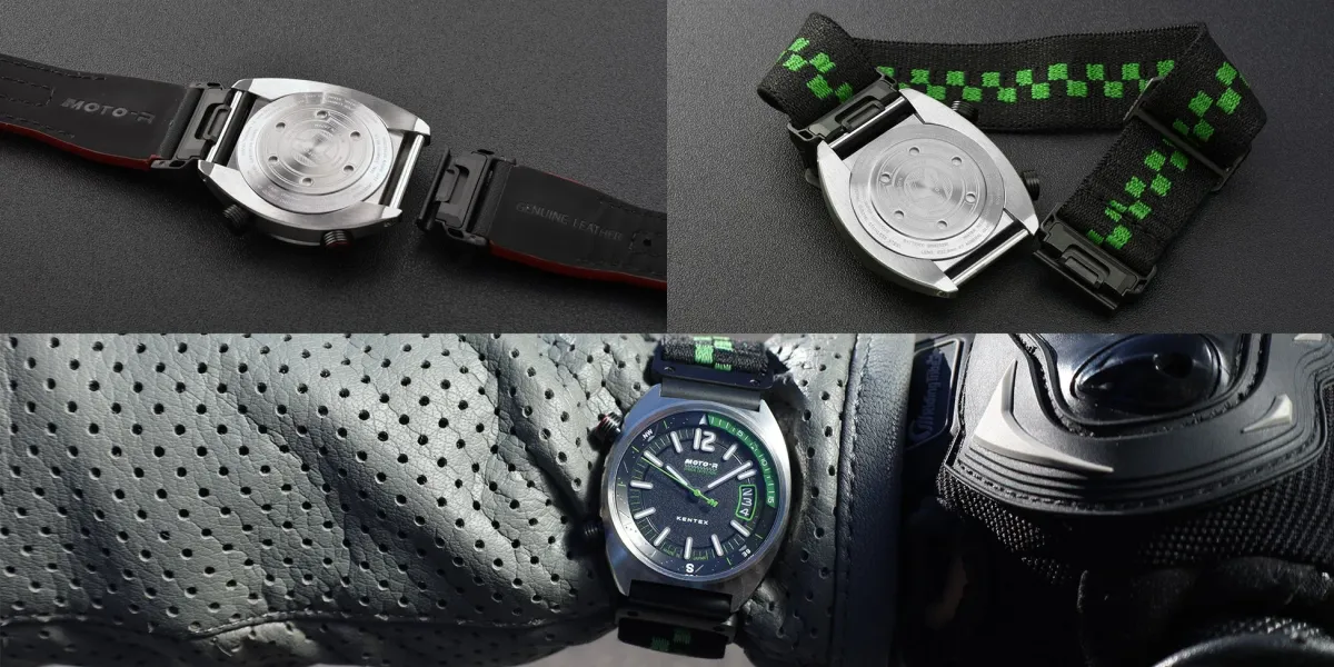 シーンに併せて交換可能な専用ベルト