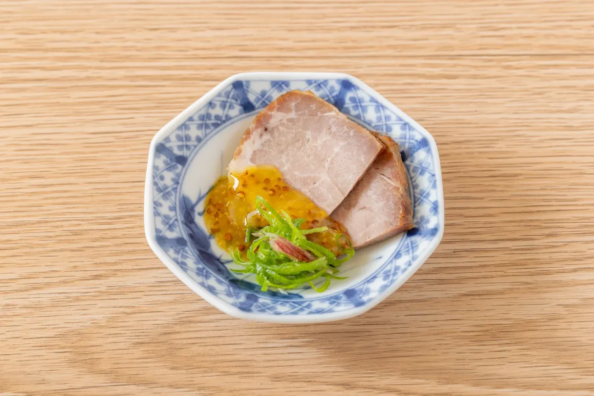 エブリノで作った焼き豚 サラダ仕立て