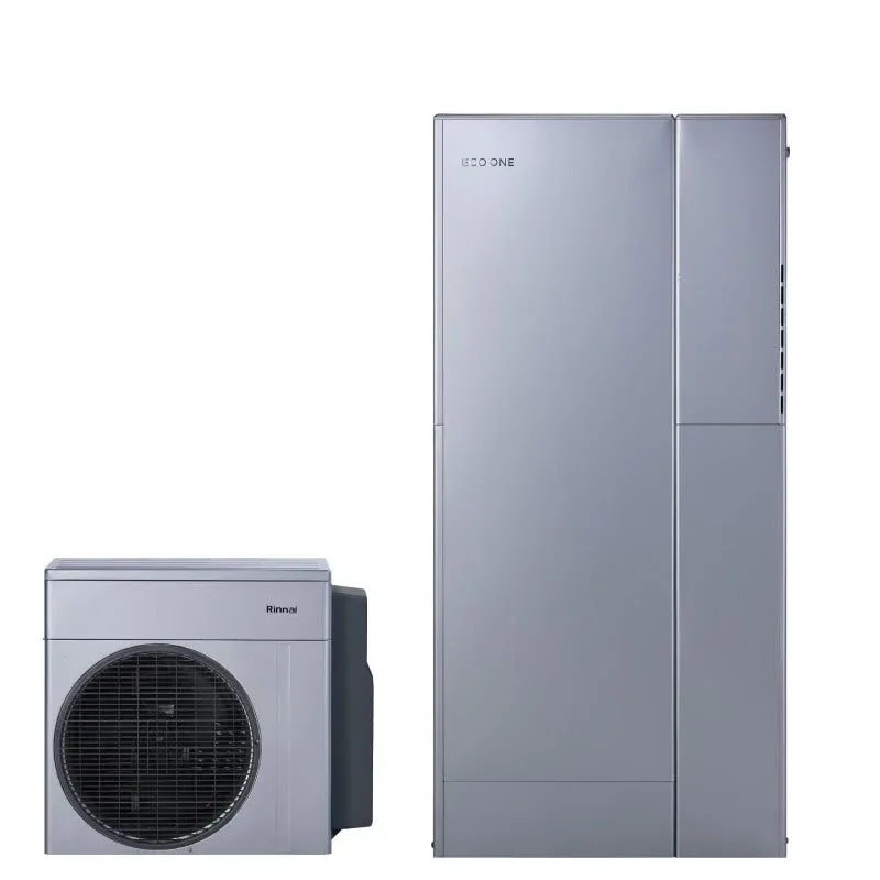 リンナイのハイブリッド給湯・暖房システム「ECO ONE」の屋外ユニット