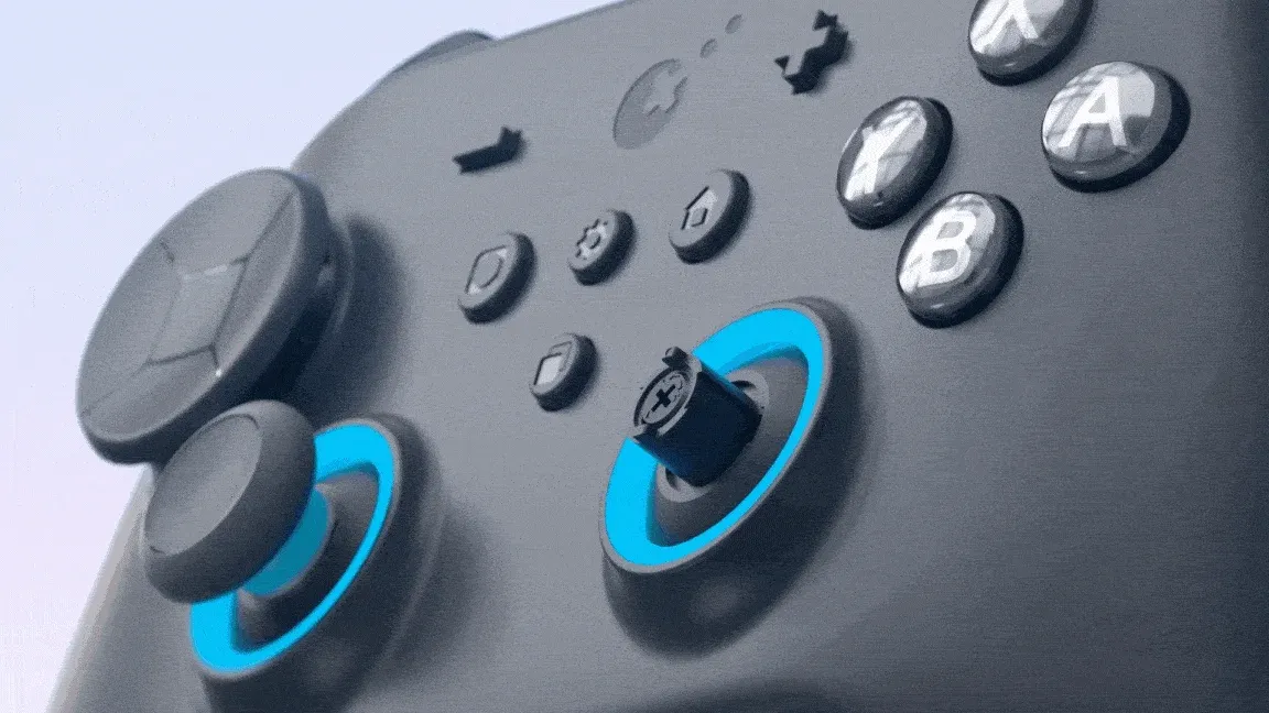 ゲームコントローラーのジョイスティック