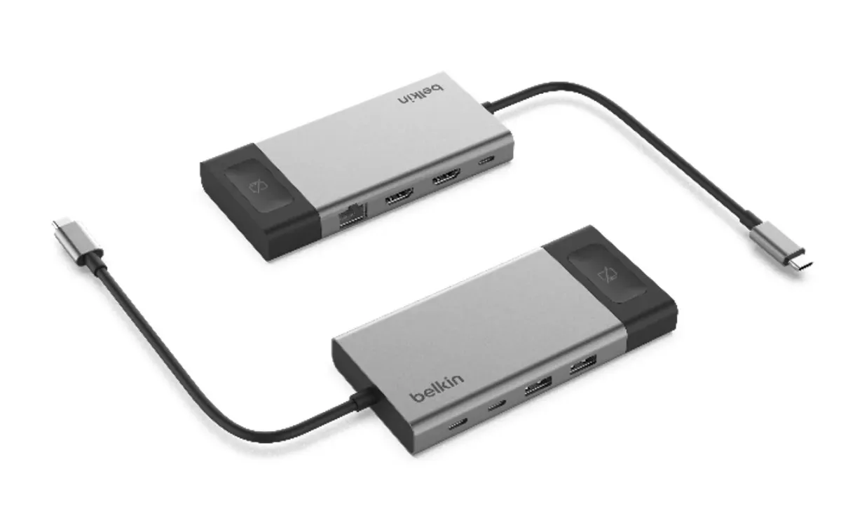 Belkin Connect 8ポート デュアルディスプレイ USB-Cハブ