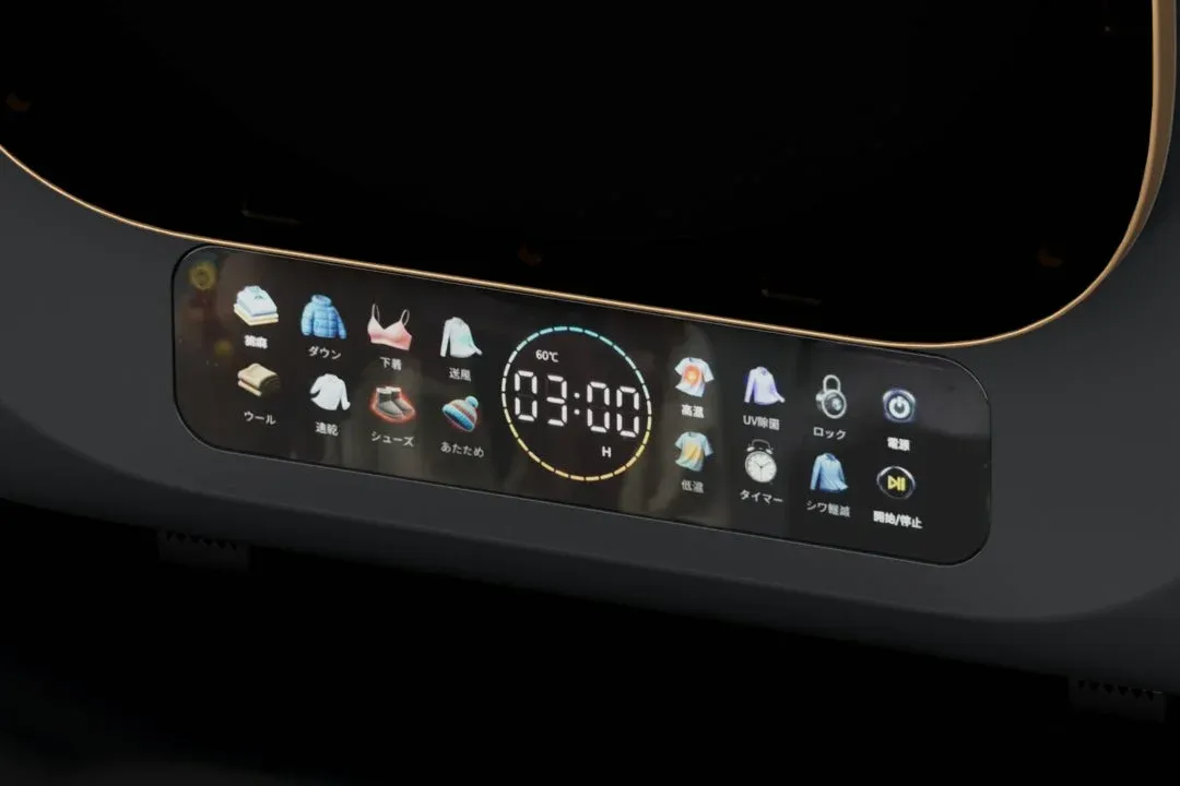 操作パネルの様子