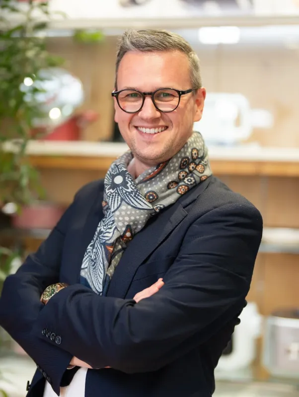 ジュリアン・メジャー氏のポートレート