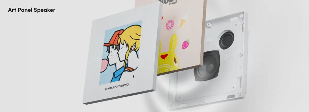 アートパネルスピーカーのイメージ