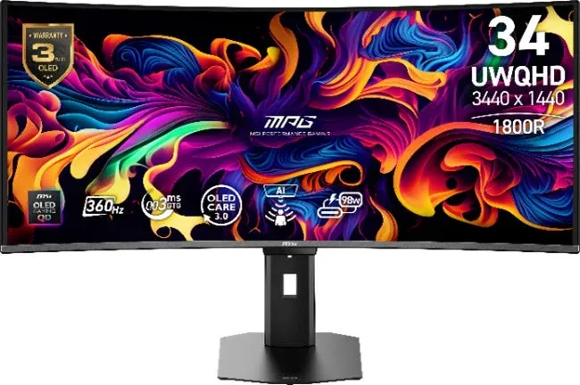 MSI MPG 341CQR QD-OLED X36