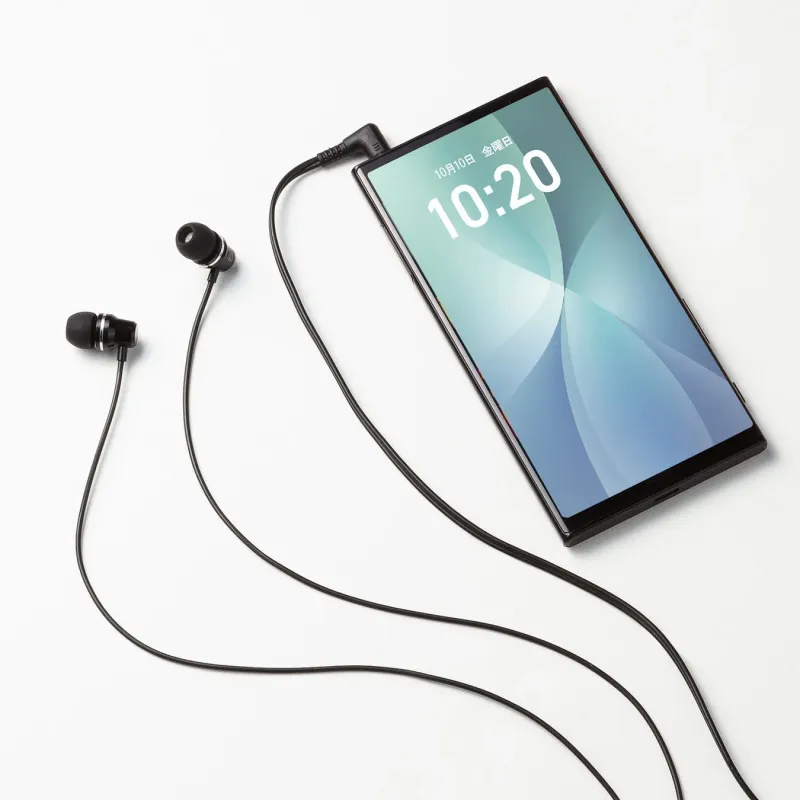 スマホとイヤホン