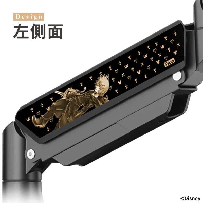 ロクサス モニターアーム 左側面デザイン