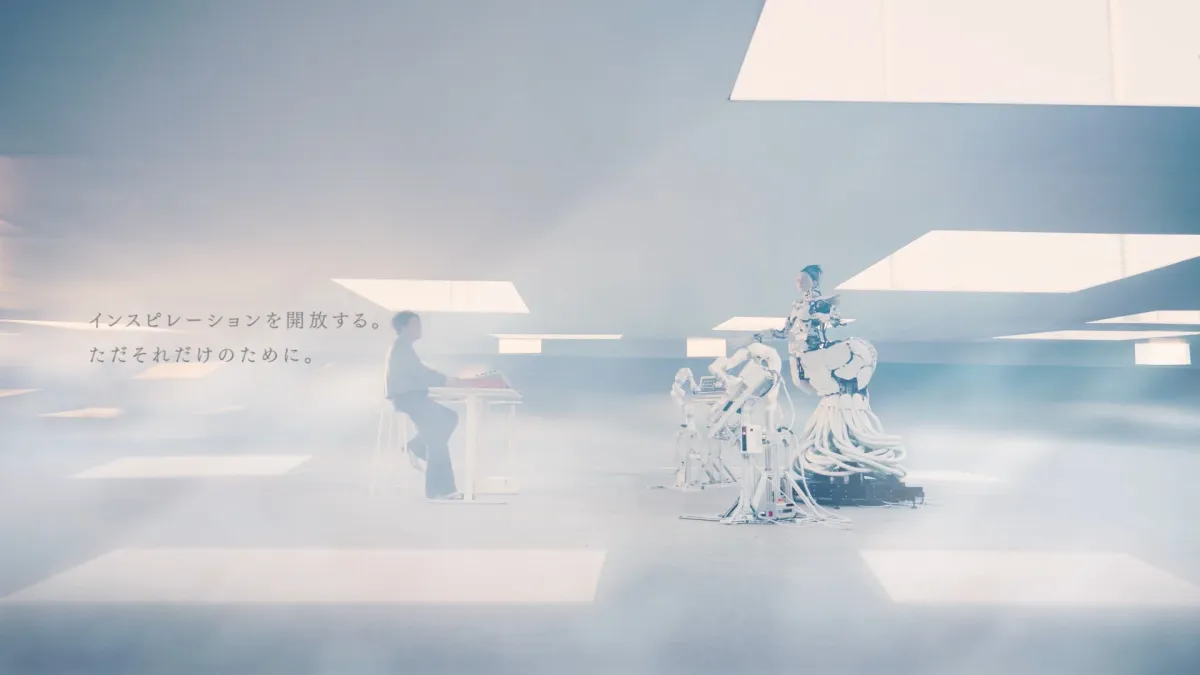 キーボードとロボット