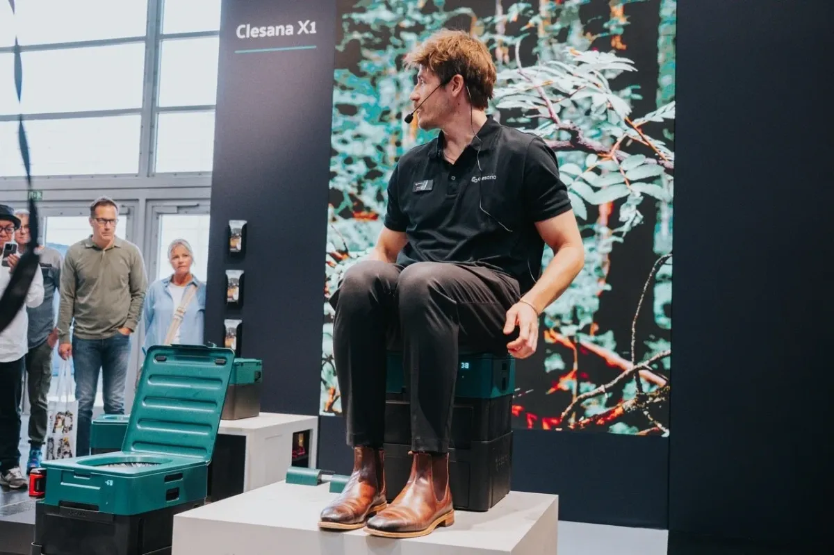 Clesana X1のデモンストレーション