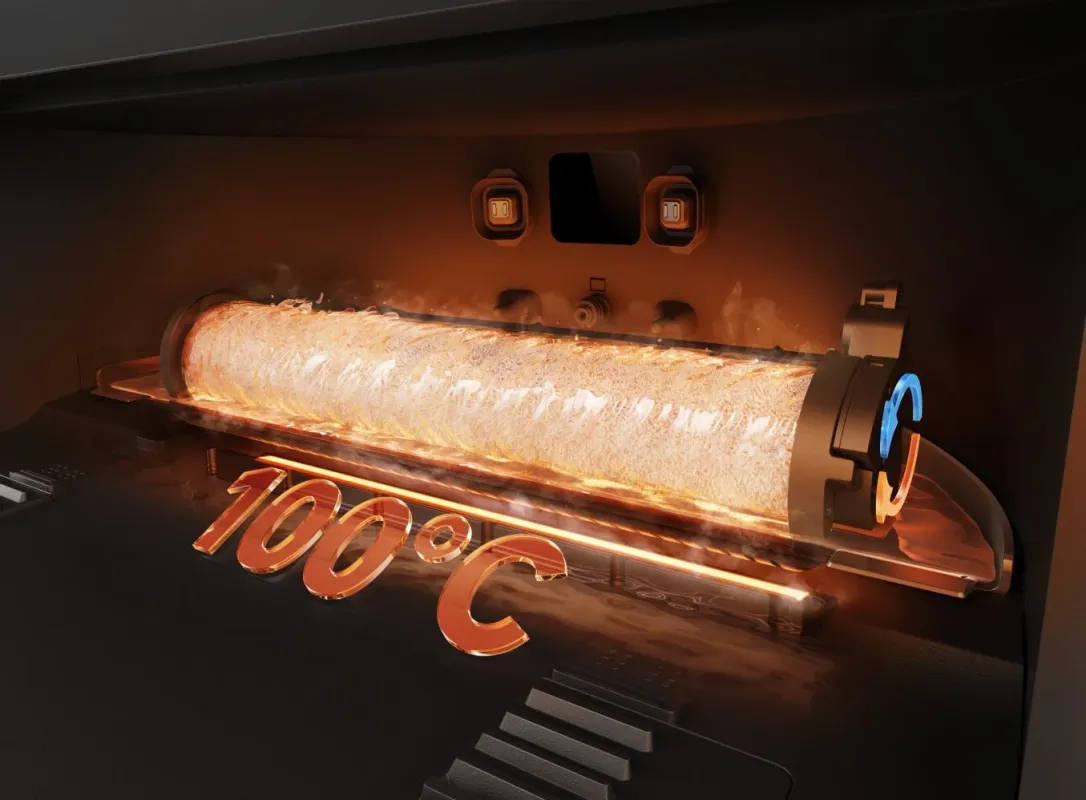 100℃熱水洗浄のイメージ