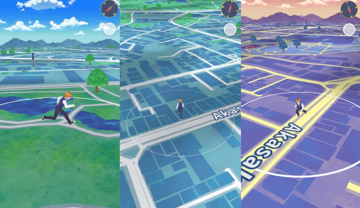 ゲームのマップ画面