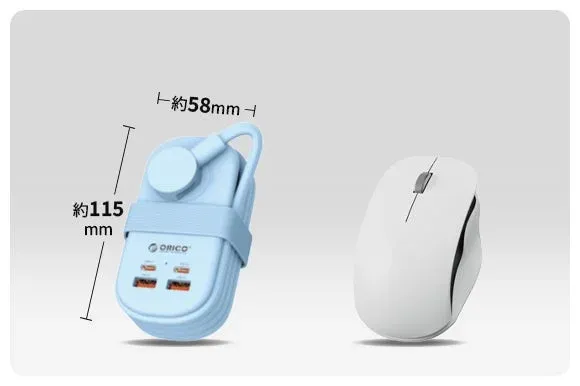 ORICO AP3のサイズ比較