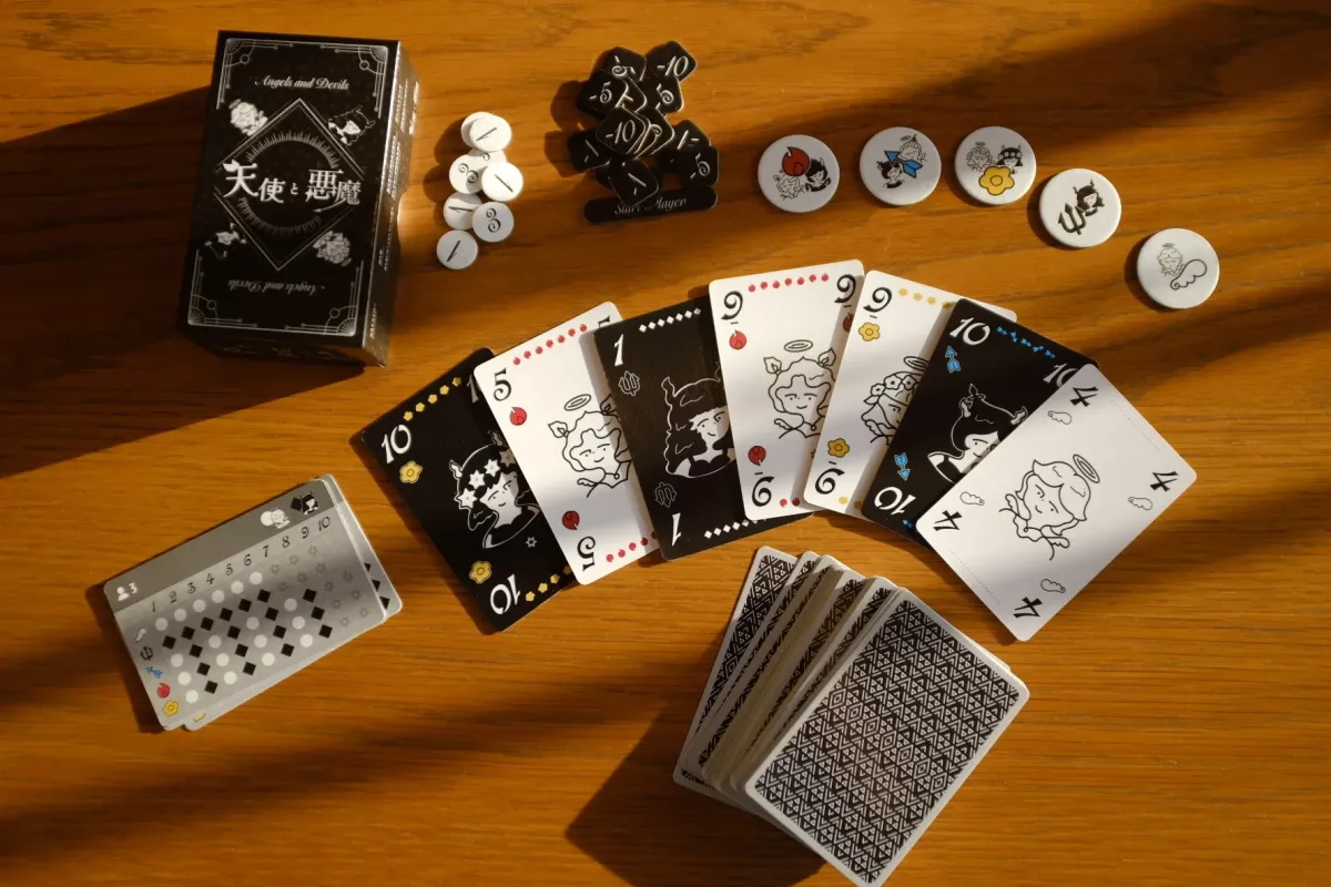 天使と悪魔 プレイ風景1