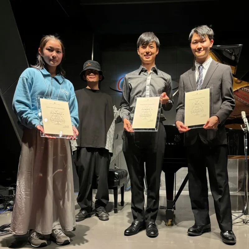 過去のコンテスト表彰式の様子