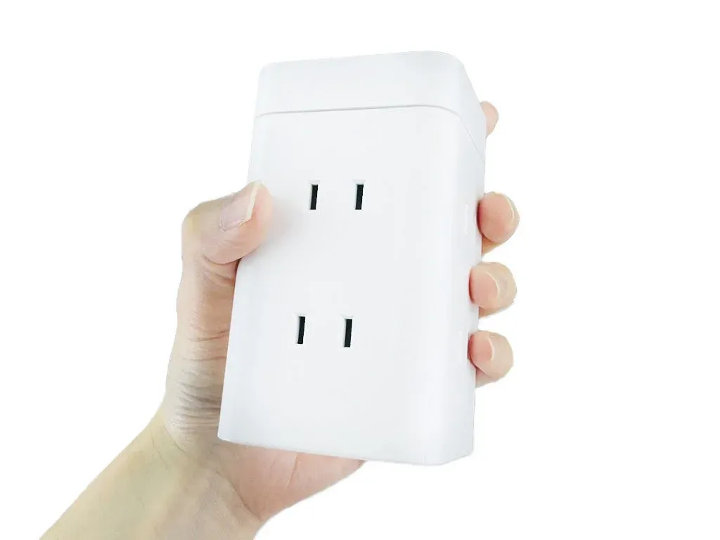 タワー型電源タップのサイズ感