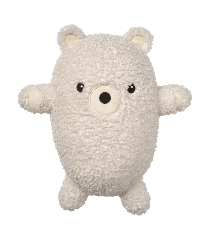 白いクマのぬいぐるみ