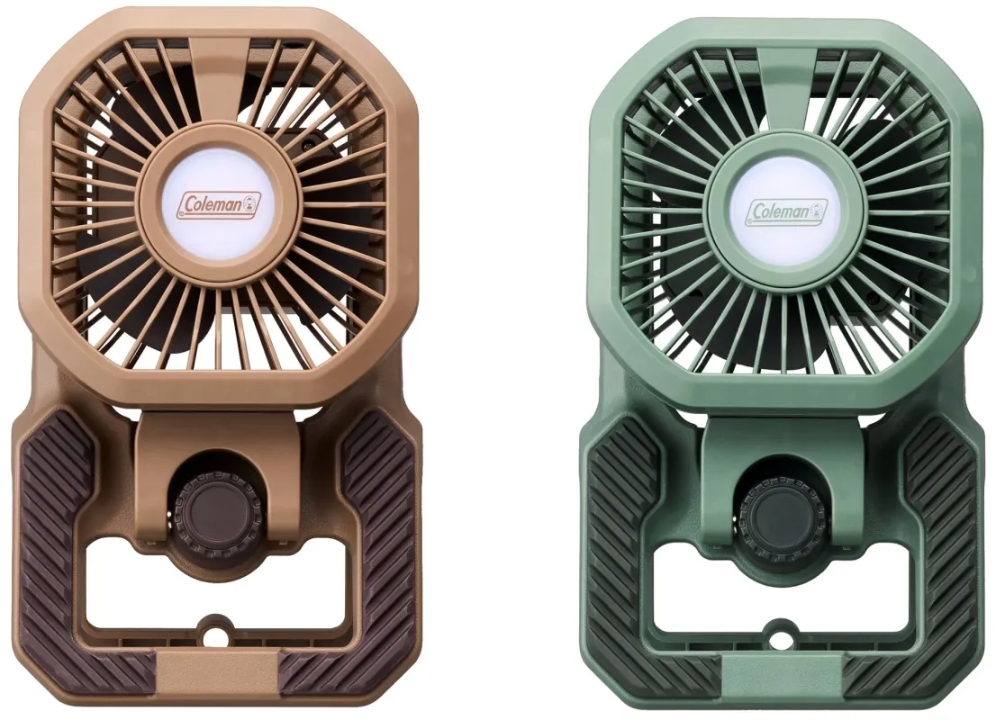 アウトドアクリップライトファン