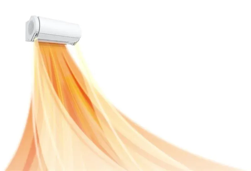 エアコン 暖房気流