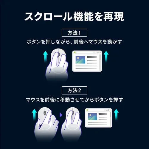 スクロール機能を再現