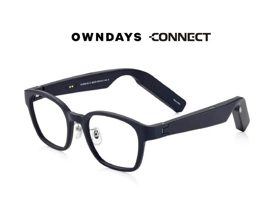 ウェリントン型スマートグラス OC2001E-SA C1