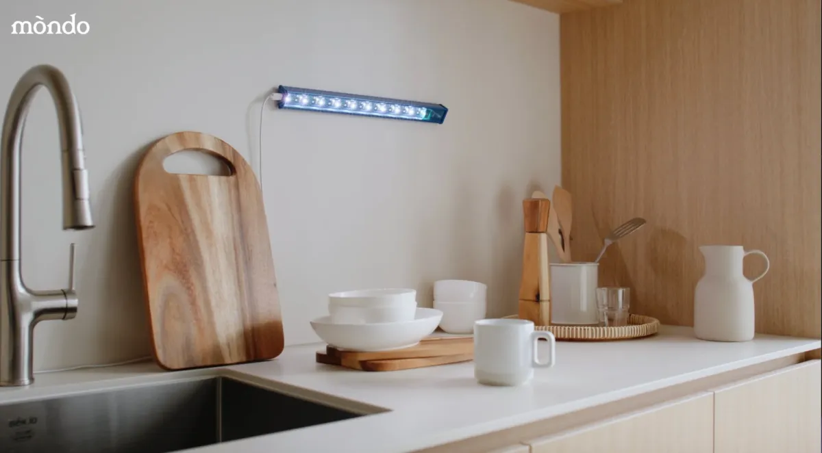 キッチンでのPuribar使用例