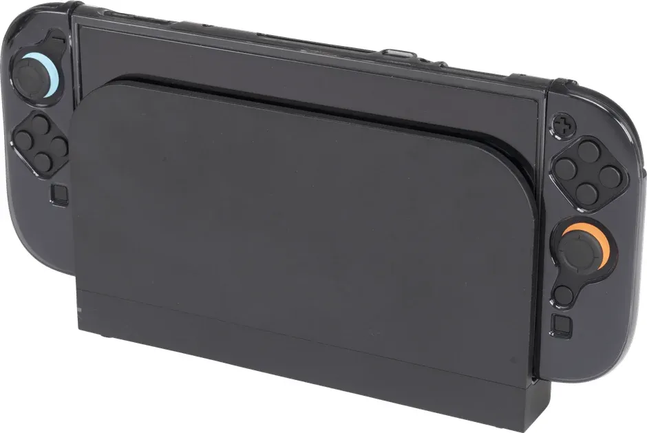 Switch2がドックに装着された状態