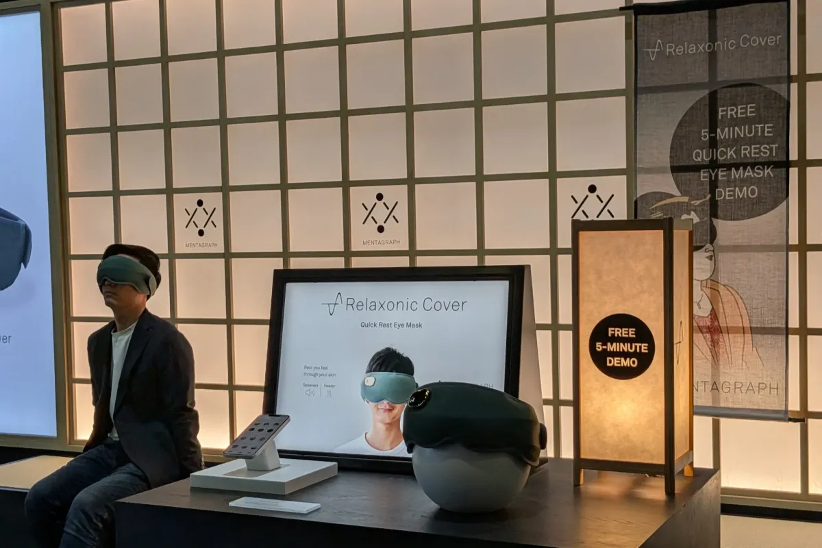 Relaxonic Coverのデモ風景