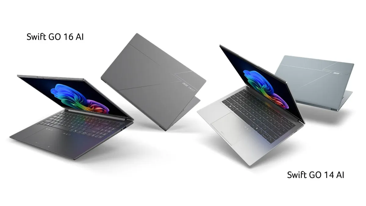 Acer Swift Go 16 AIとSwift Go 14 AI