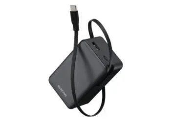 モバイルバッテリー,ポータブル充電器,USB-C,エレコム,充電器,黒,ガジェット,電子機器