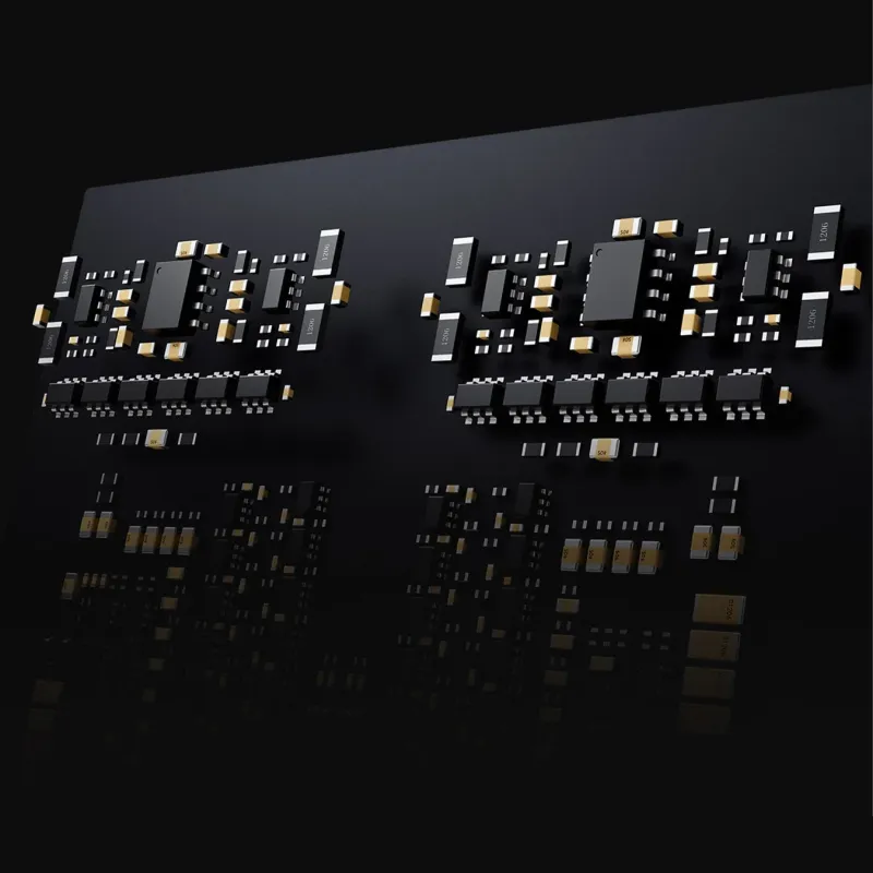 電子部品の配置