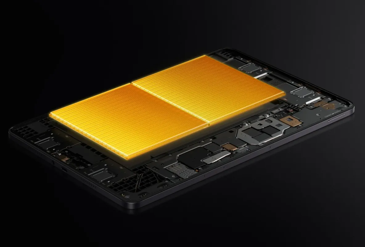 電子機器の内部構造、バッテリーパックと回路基板