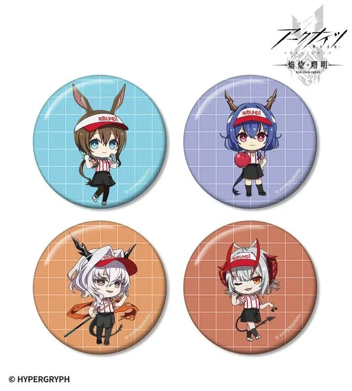 ちびキャラ アクティビティスタッフver. 缶バッジ4個セット