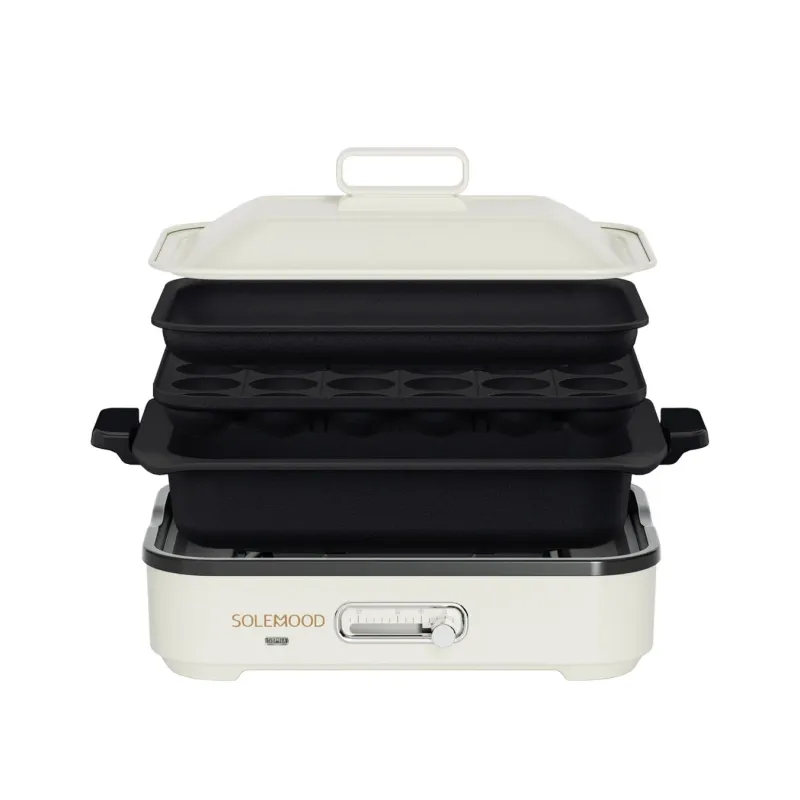 SOLEMOOD コンパクトホットプレート HY-6127