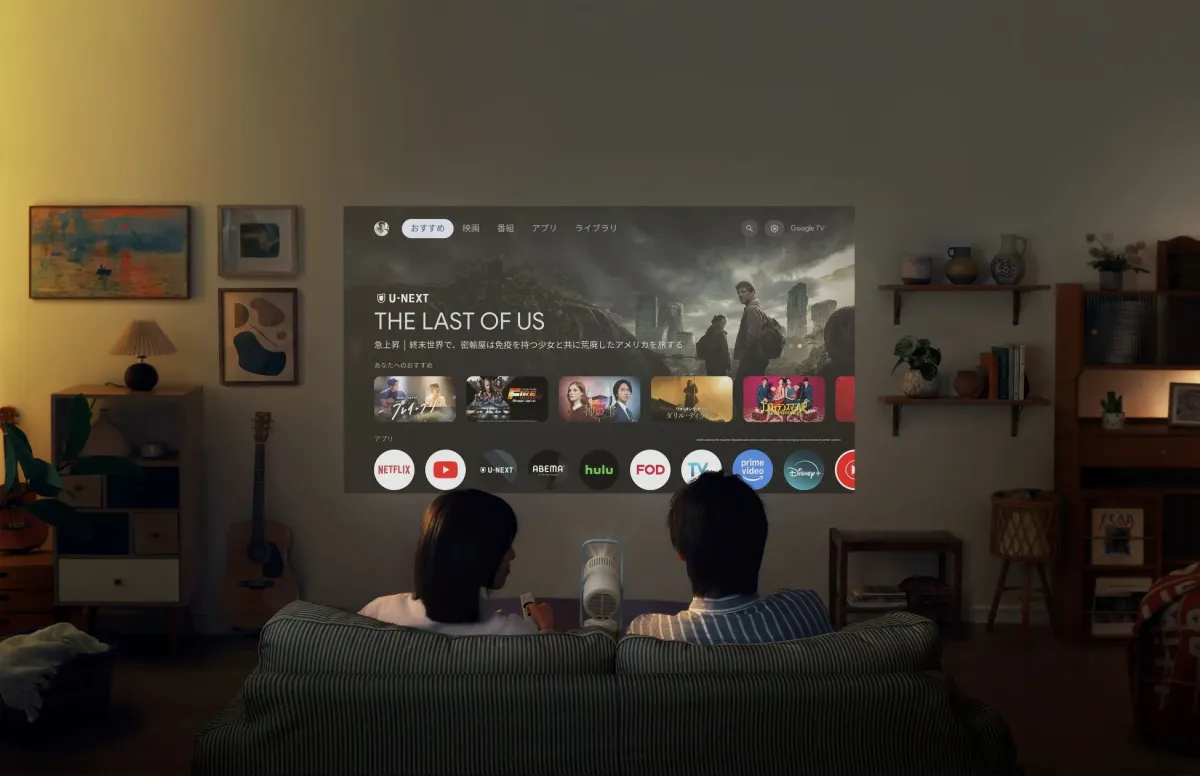 Google TVコンテンツ