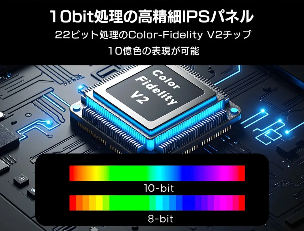10bitパネルの説明