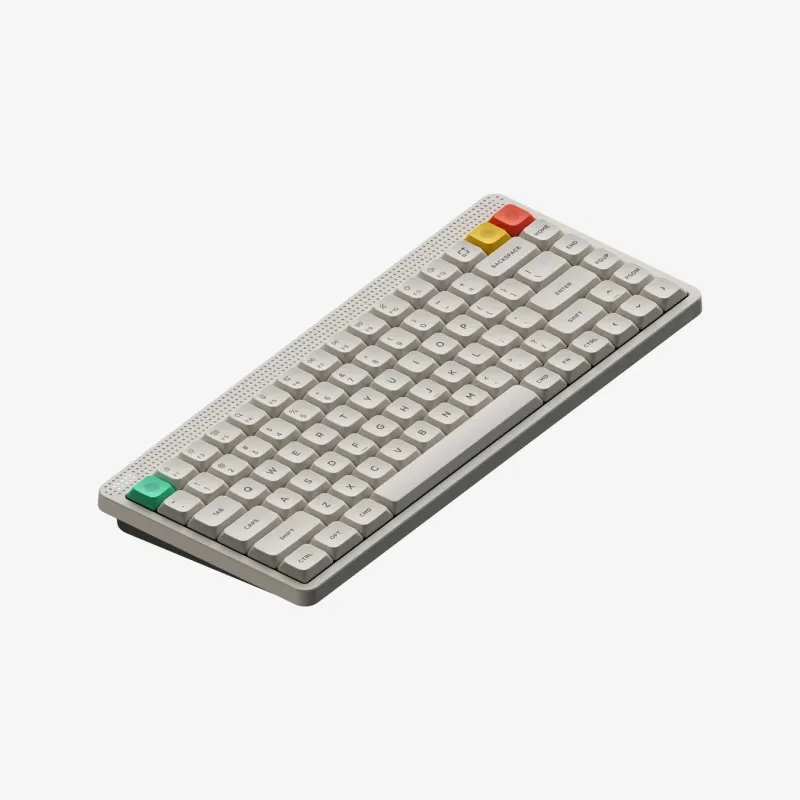 ロープロファイルのキーボード全体