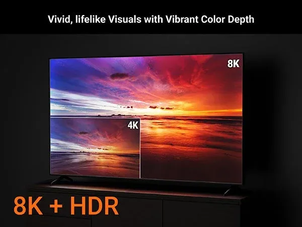 8K/4K HDR映像比較