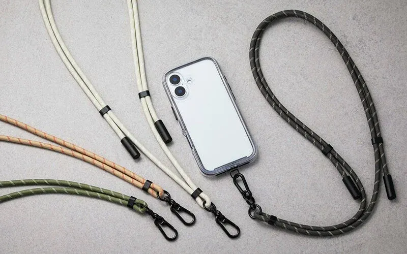 4色のショルダーストラップ