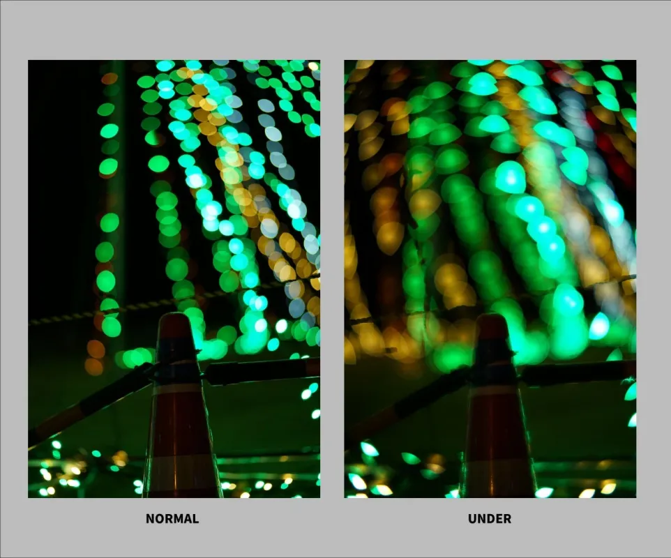 アンダーコレクションの描写