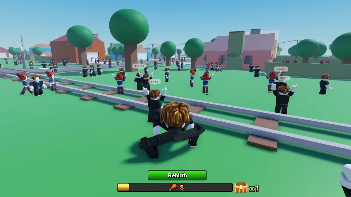 Robloxゲーム画面